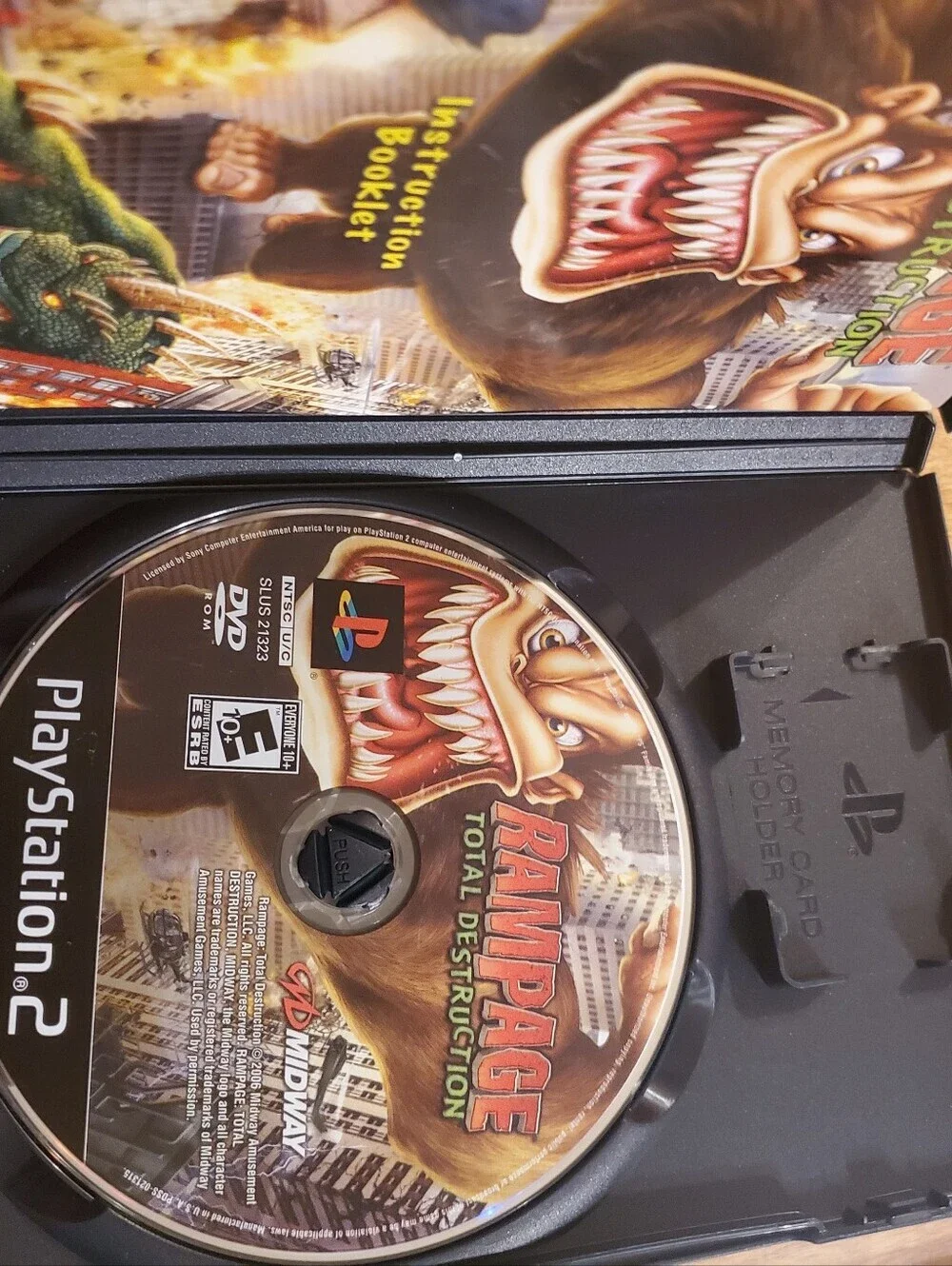 Rampage: Total Destruction (PlayStation 2, 2006) - Authentic PS2 Game